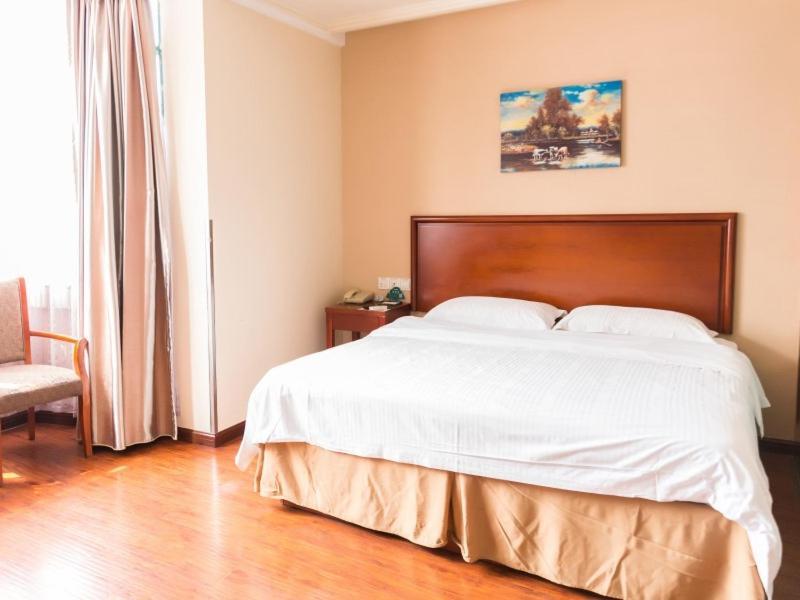 Greentree Inn Jiangsu Suzhou Kunshan High Speed Rail Station Hengshan Road Express Hotel Eksteriør bilde
