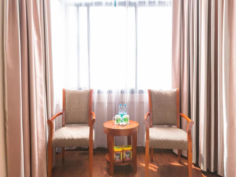 Greentree Inn Jiangsu Suzhou Kunshan High Speed Rail Station Hengshan Road Express Hotel Eksteriør bilde