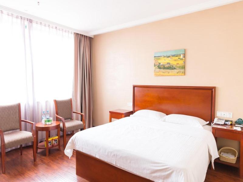 Greentree Inn Jiangsu Suzhou Kunshan High Speed Rail Station Hengshan Road Express Hotel Eksteriør bilde