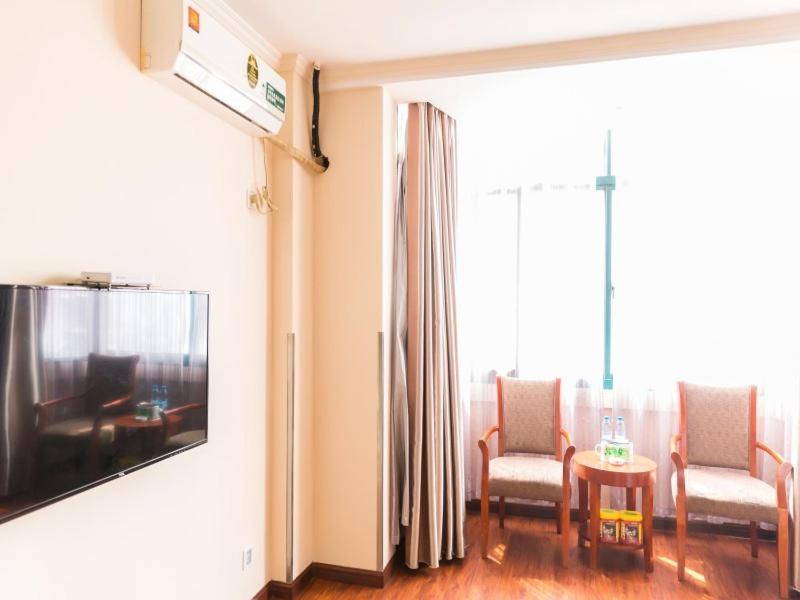 Greentree Inn Jiangsu Suzhou Kunshan High Speed Rail Station Hengshan Road Express Hotel Eksteriør bilde