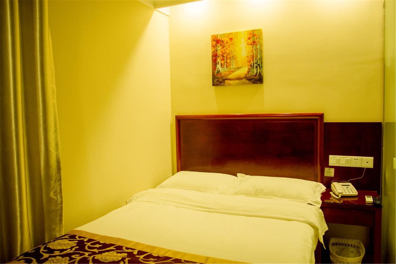 Greentree Inn Jiangsu Suzhou Kunshan High Speed Rail Station Hengshan Road Express Hotel Eksteriør bilde