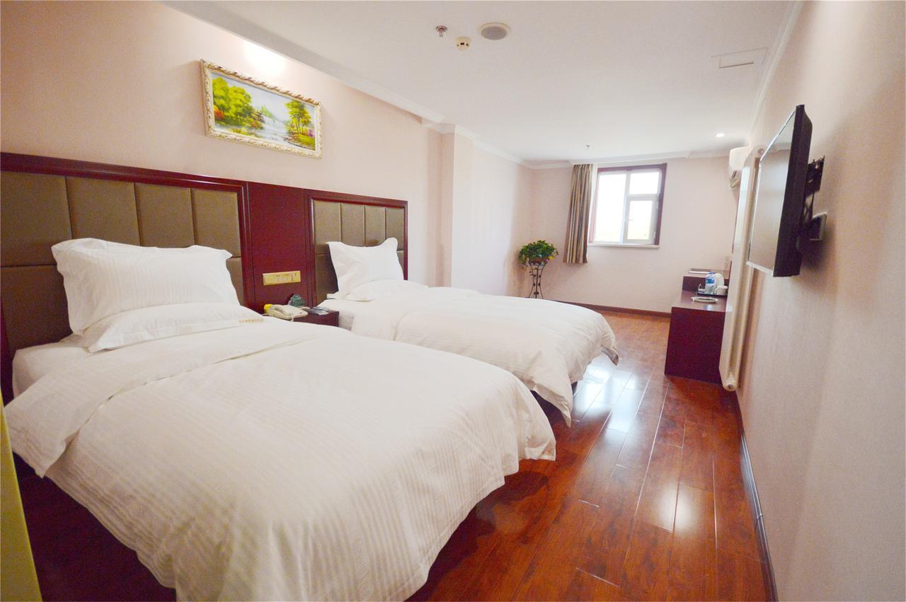 Greentree Inn Jiangsu Suzhou Kunshan High Speed Rail Station Hengshan Road Express Hotel Eksteriør bilde