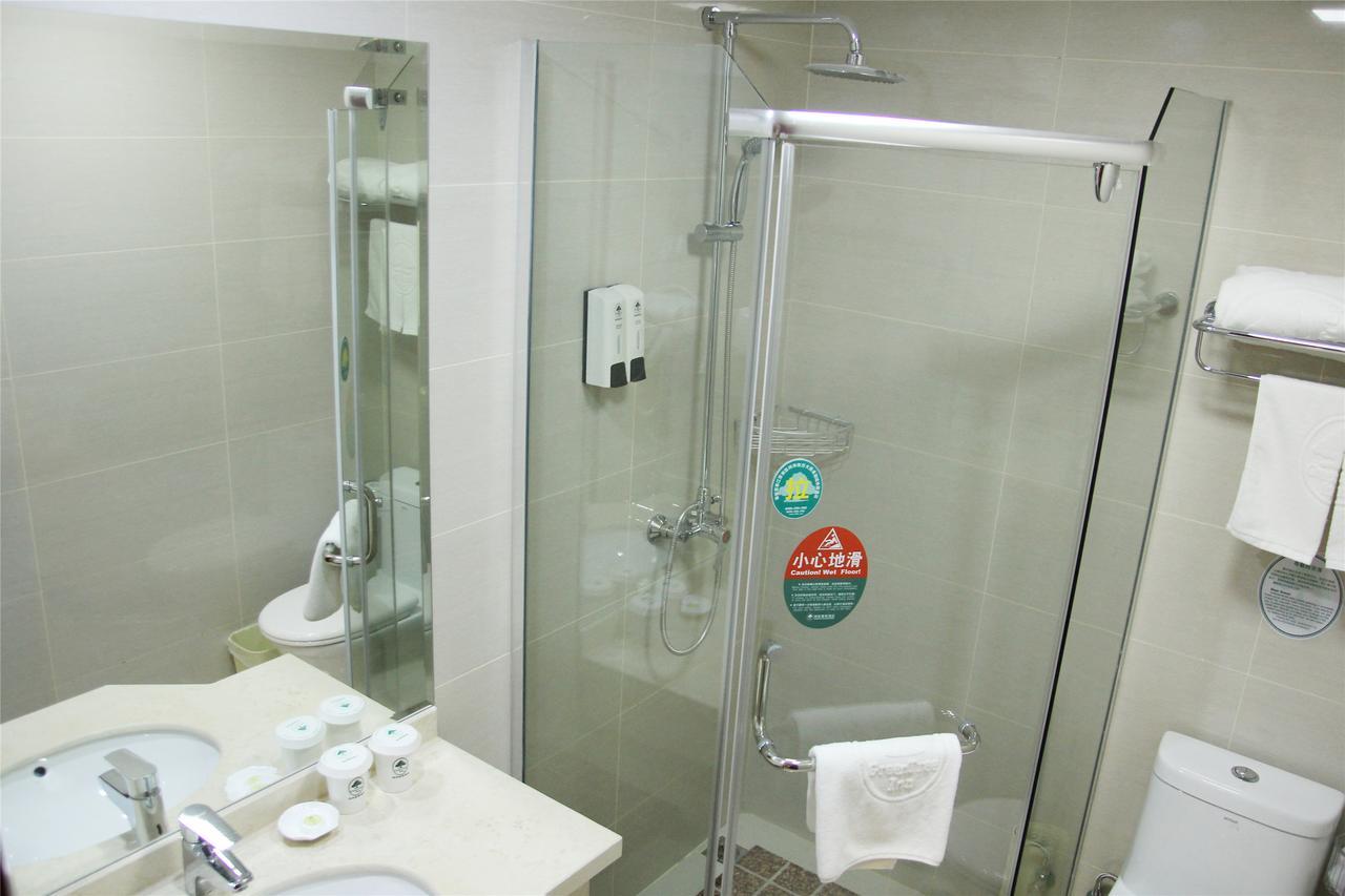 Greentree Inn Jiangsu Suzhou Kunshan High Speed Rail Station Hengshan Road Express Hotel Eksteriør bilde