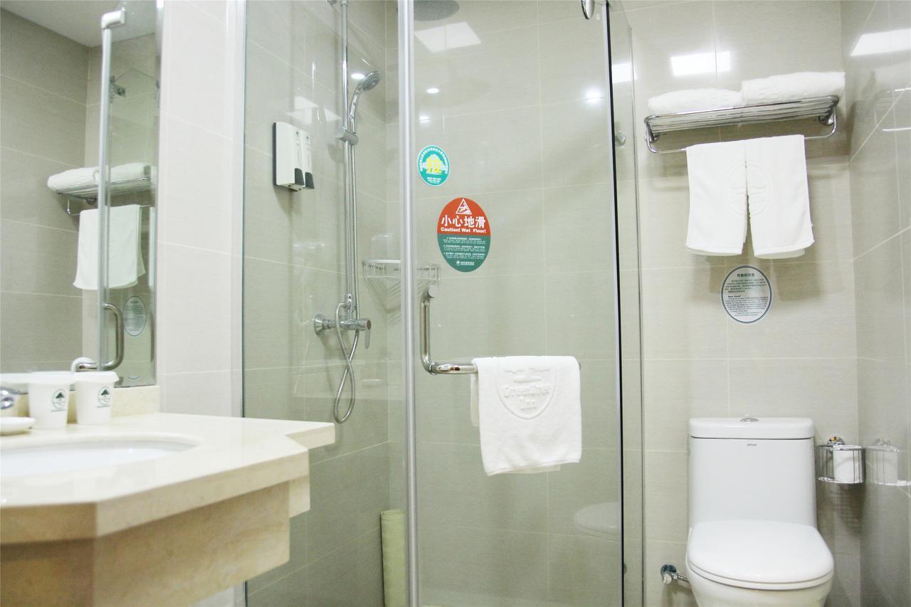 Greentree Inn Jiangsu Suzhou Kunshan High Speed Rail Station Hengshan Road Express Hotel Eksteriør bilde