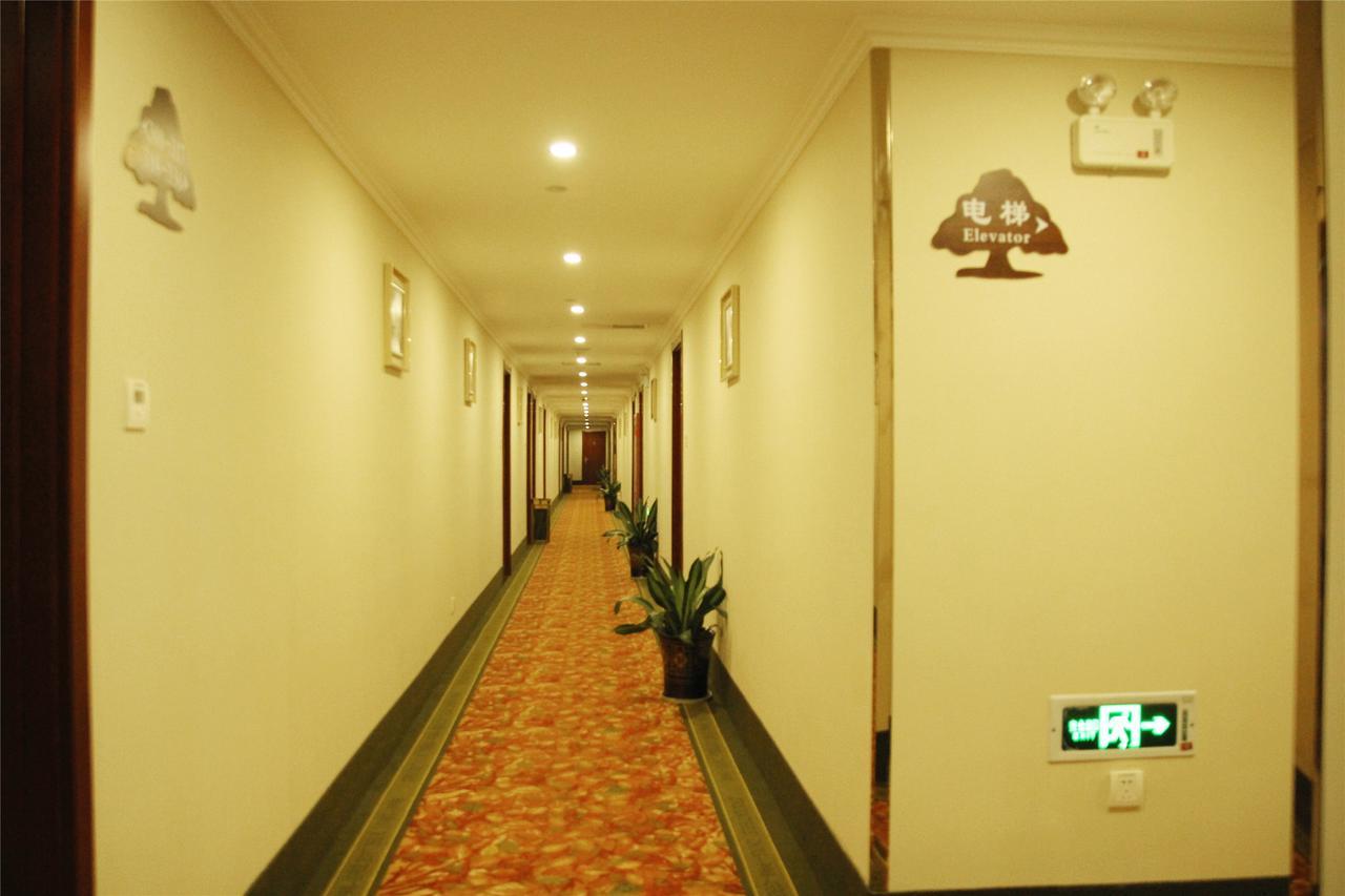 Greentree Inn Jiangsu Suzhou Kunshan High Speed Rail Station Hengshan Road Express Hotel Eksteriør bilde