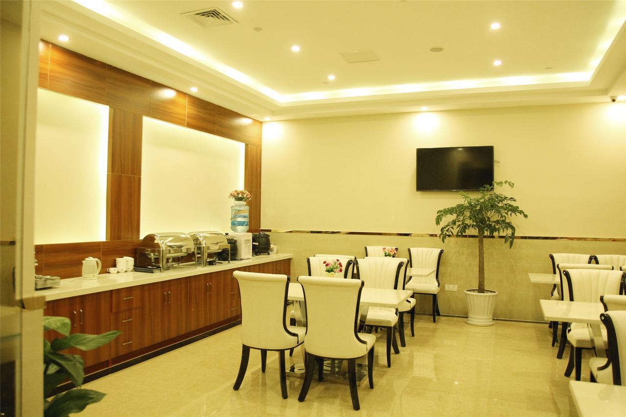 Greentree Inn Jiangsu Suzhou Kunshan High Speed Rail Station Hengshan Road Express Hotel Eksteriør bilde